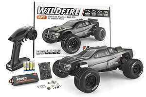 Atrek Wildfire Pro RC Stadium Truck Electric Brushless 2WD 1/10 Scale RTR image 138094