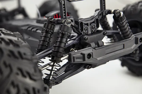 Dual Rear Shocks for Controlled Landings