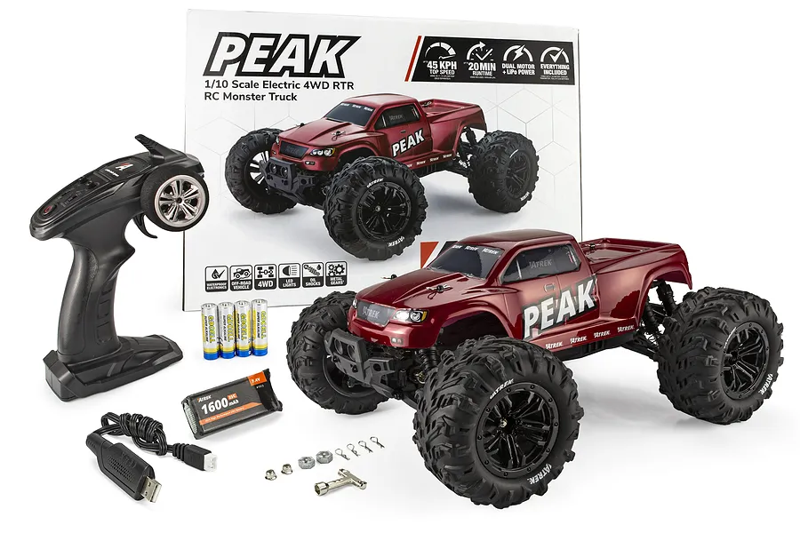 Atrek Peak RC Monster Truck Electric 4WD 1/10 Scale RTR image 19